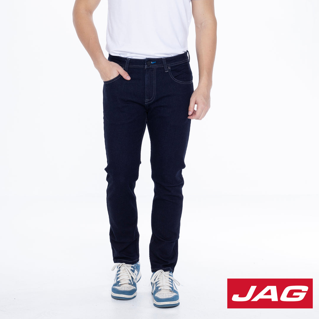 Jagthug Men's Skinny Jeans in Indigo Shine