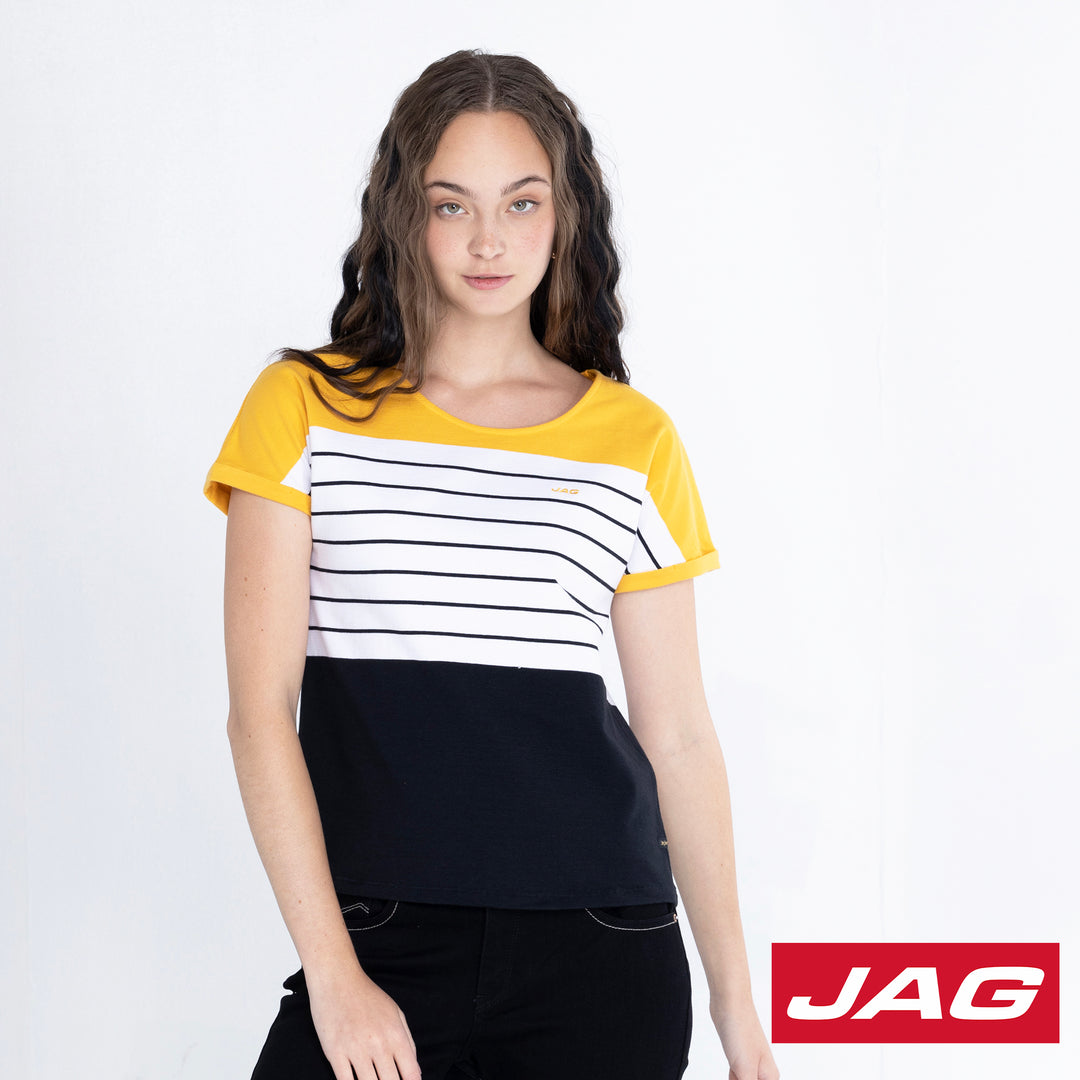 Jag Ladies Relaxed Fit Modified Tee