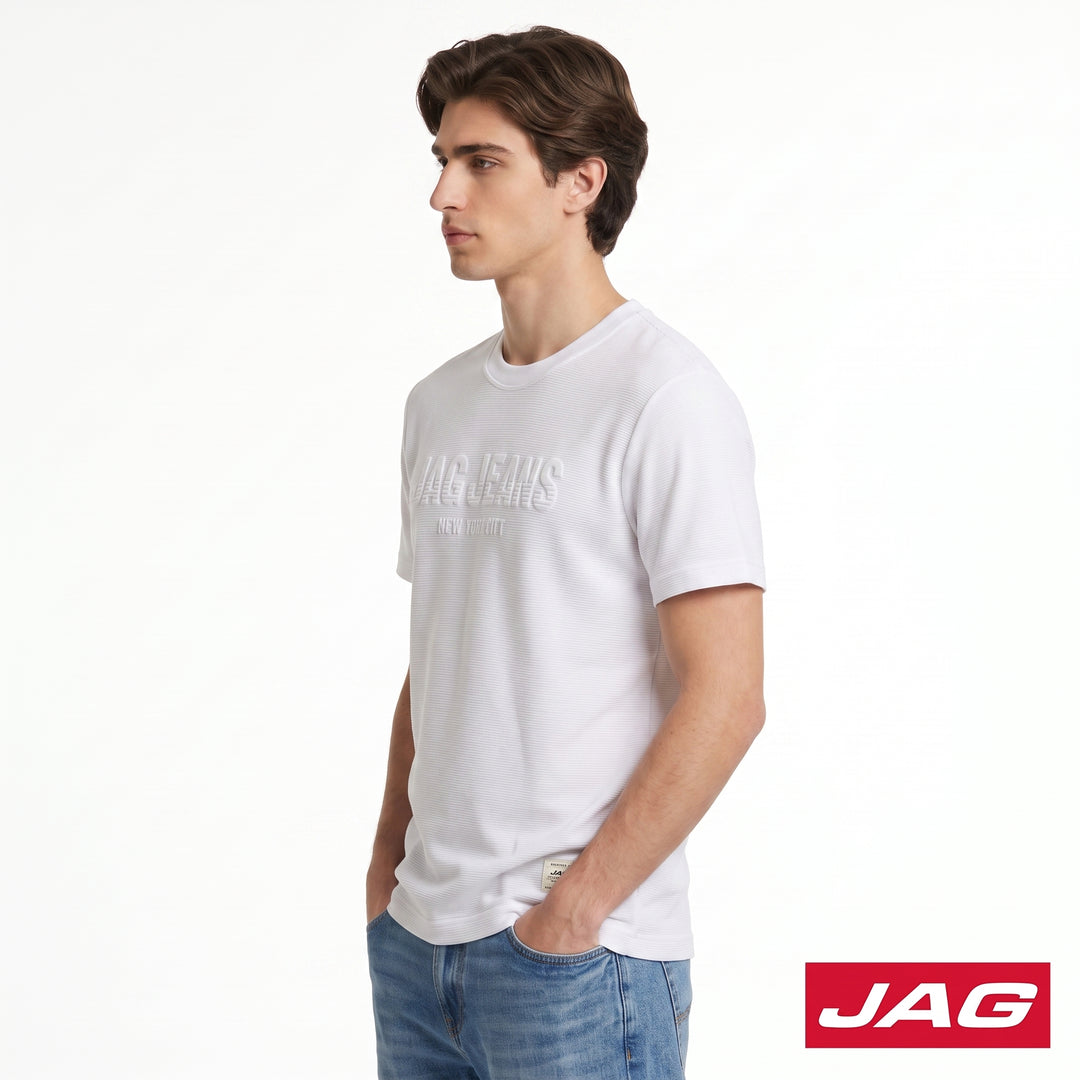 Jag Men’s Rugged Boxy Fit Basic Roundneck T-Shirt 32RB2001