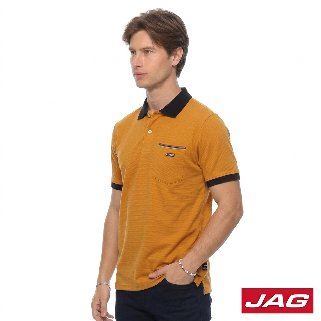 Jag Men's Polo Shirt American Vintage Fit 90GK3000