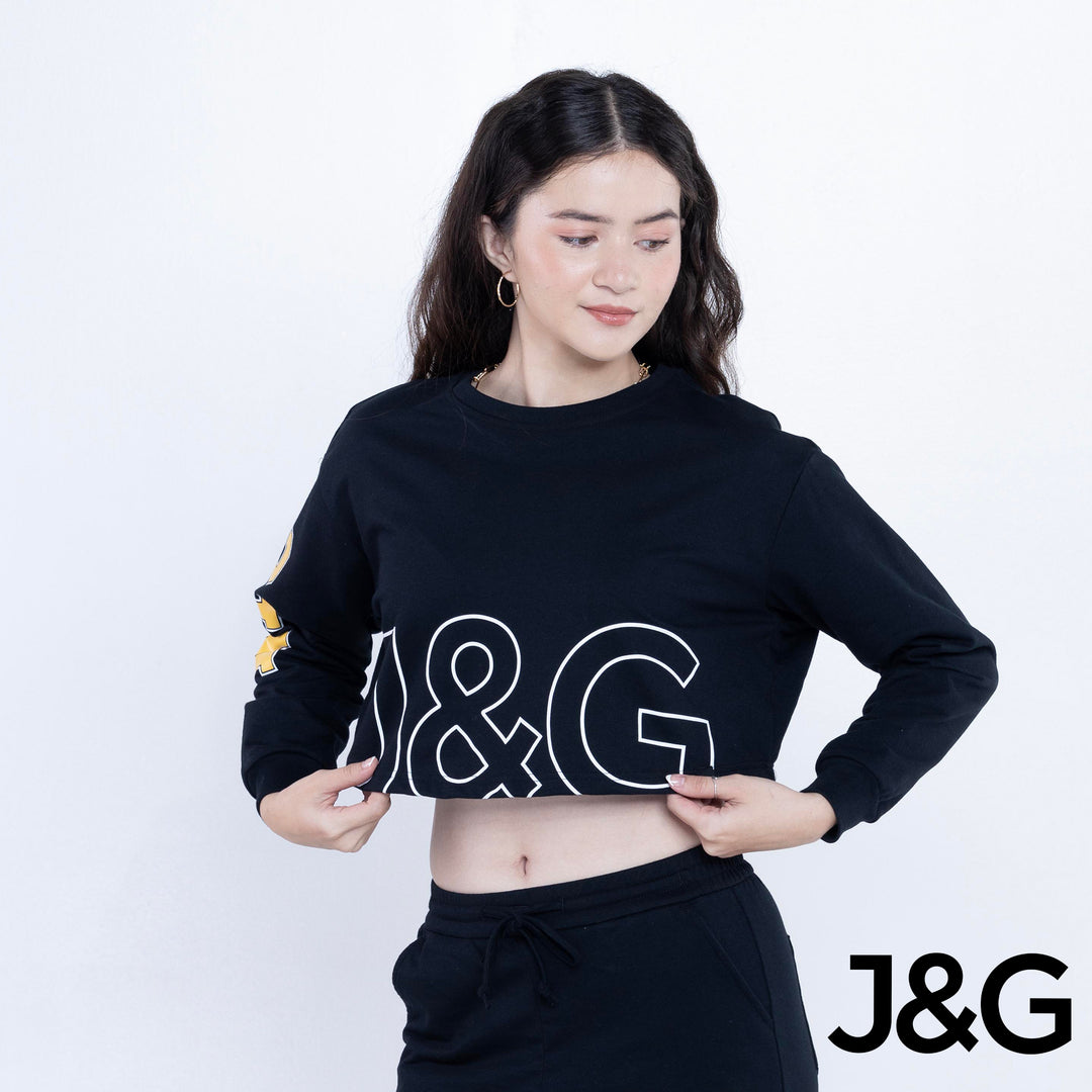 J&G Girl's Mid Cropped Tee