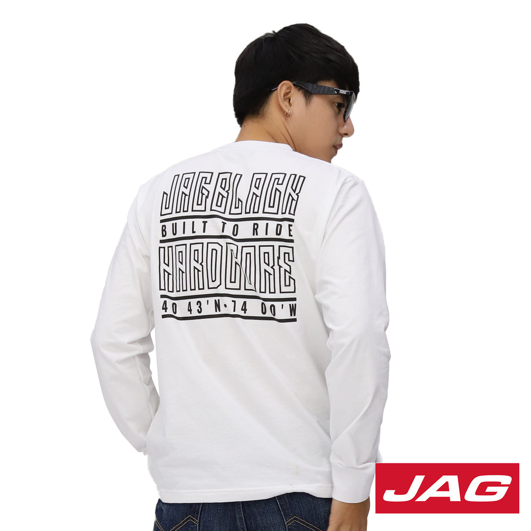 Jag Black Hardcore Collection Featuring Daniel Padilla - Long Sleeve Shirt with Back Print