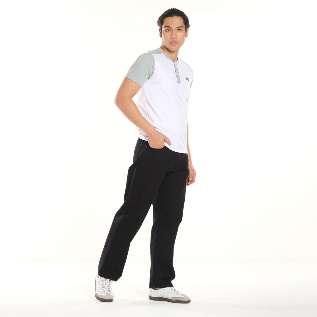 Lee Casual Cotton Henley T-Shirt for Men