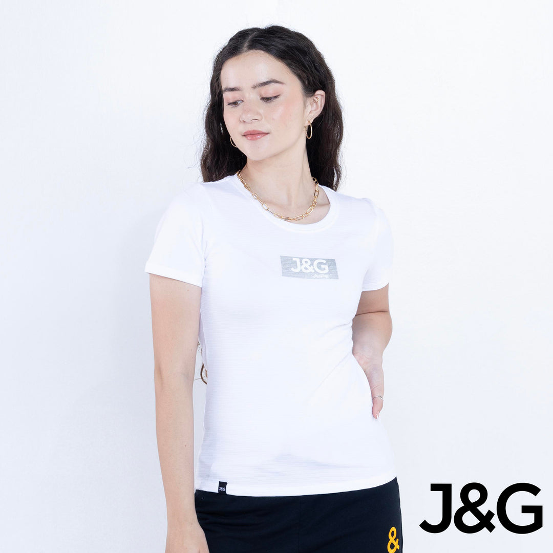 J&G Girl's Logo Tee Basic Fit