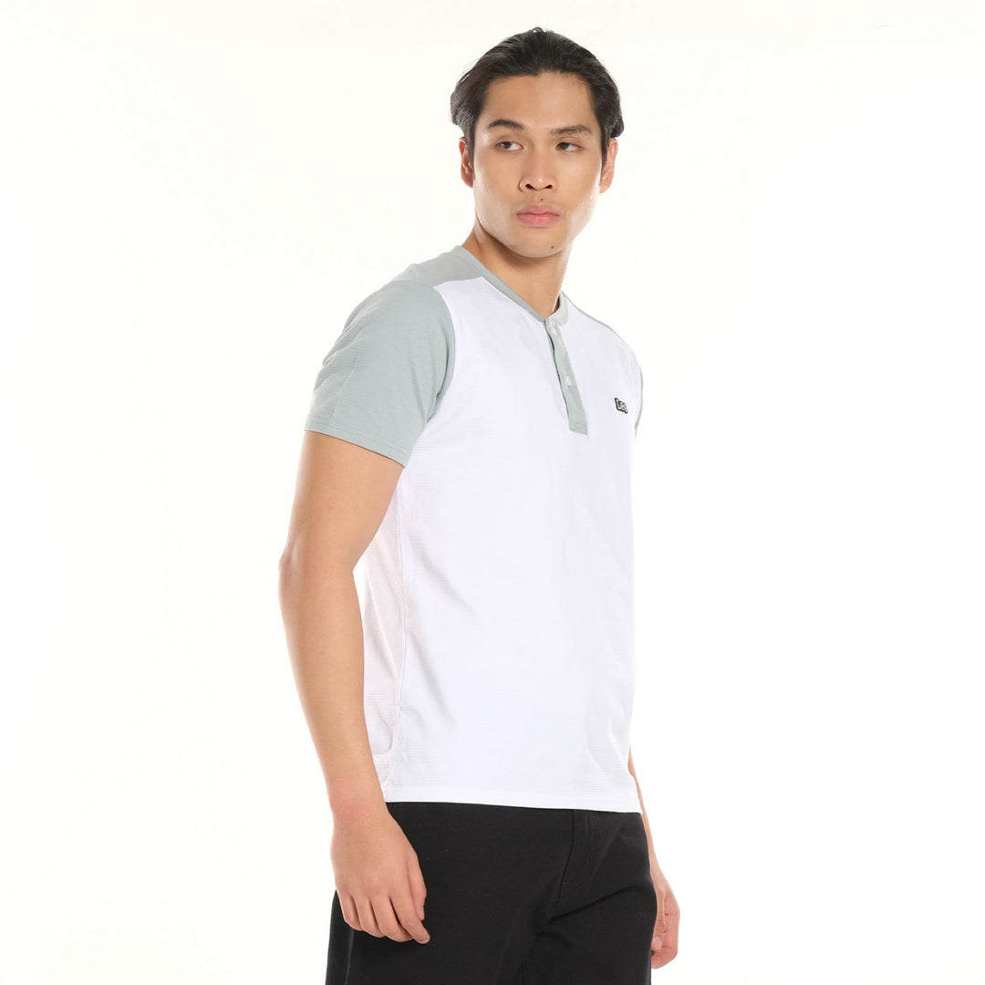 Lee Casual Cotton Henley T-Shirt for Men
