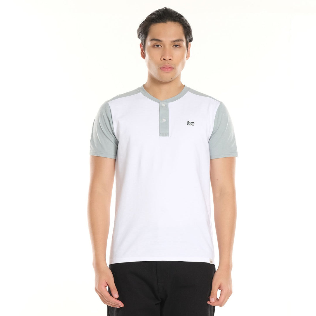 Lee Casual Cotton Henley T-Shirt for Men