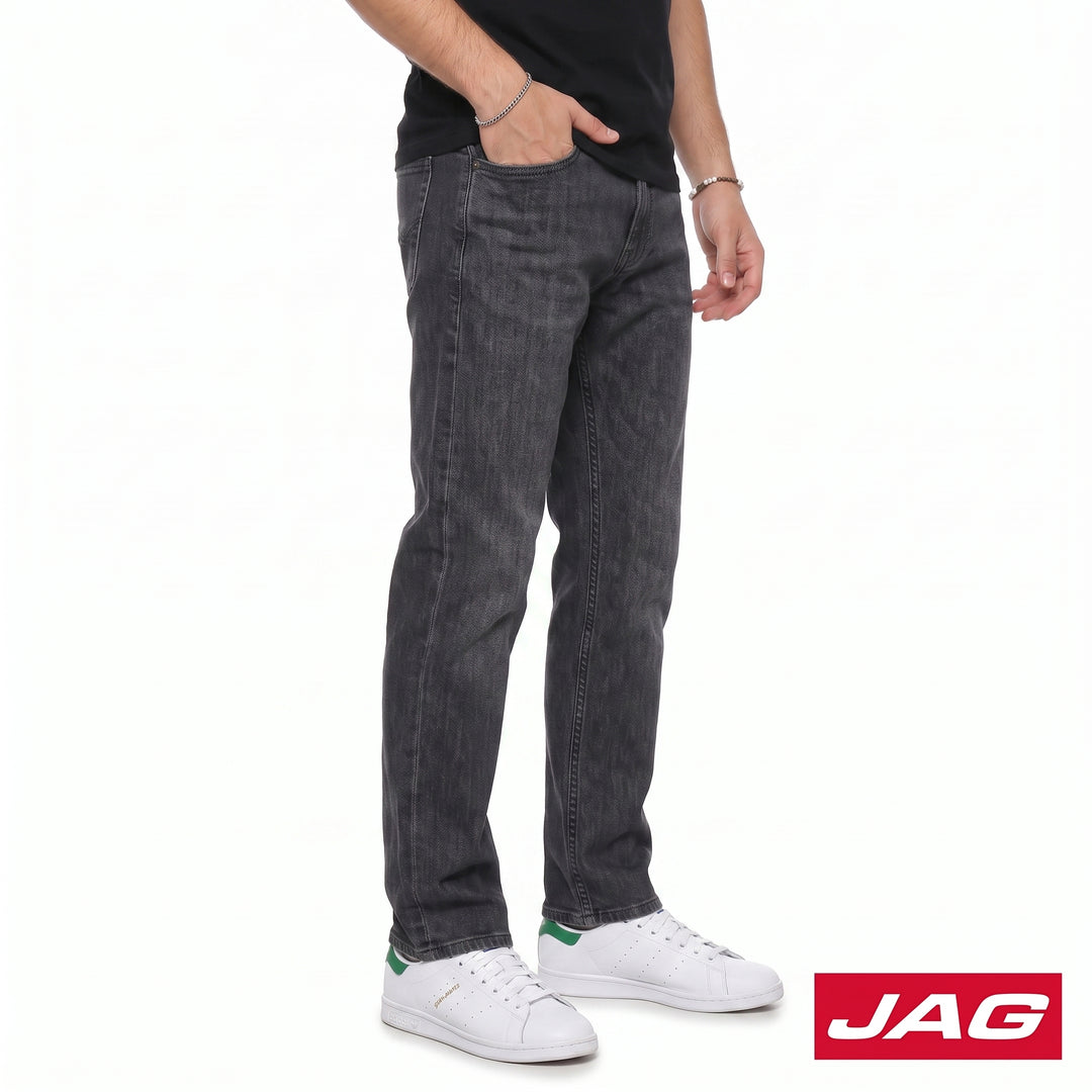 Jag Black Men’s Loose Straight Denim Pants 30" Jeans 190664E9