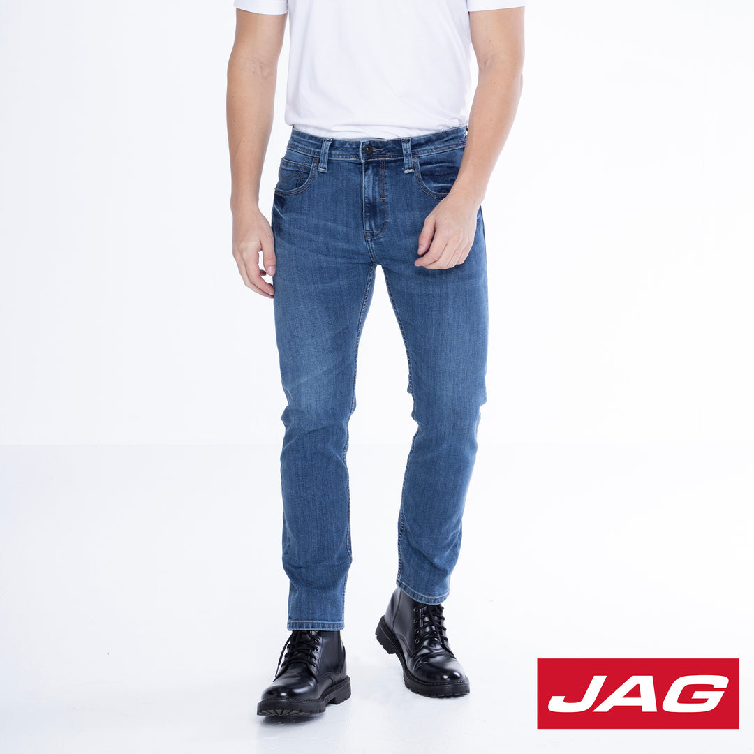 Jag Black Men's Skinny Jeans in Blue Crush