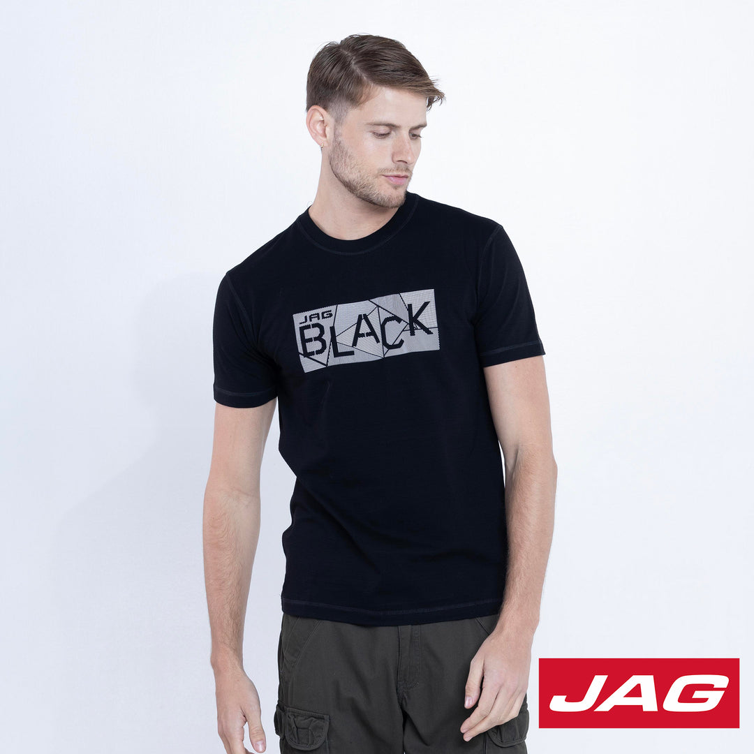 Jag Black Men's Reversible Graphic Tee