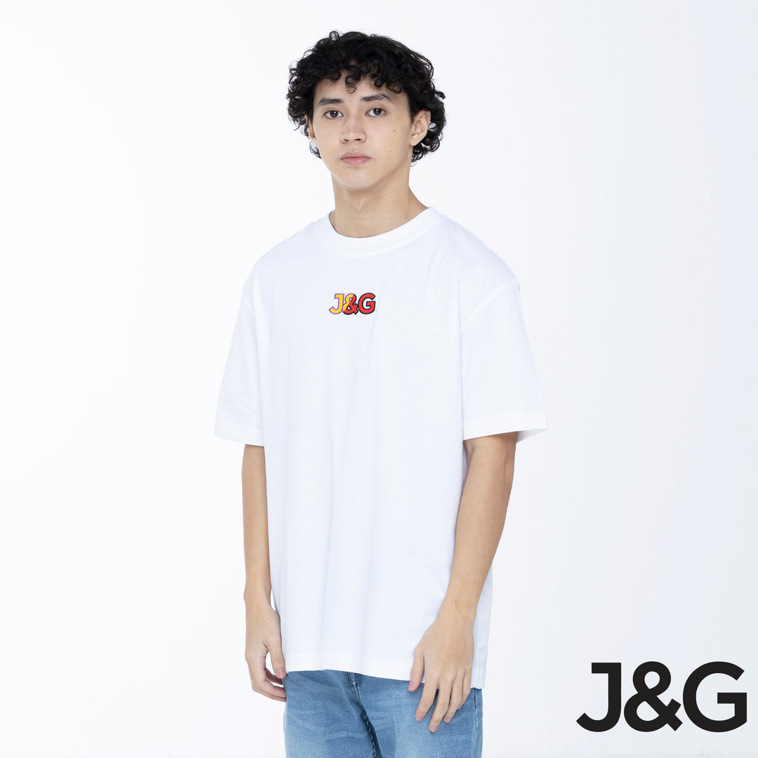 J&G Boy's Logo Tee Loose Fit