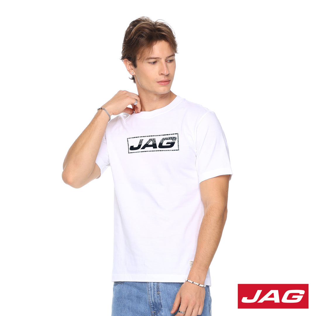 Jag Men's Round Neck Rugged Boxy Fit 3A052001