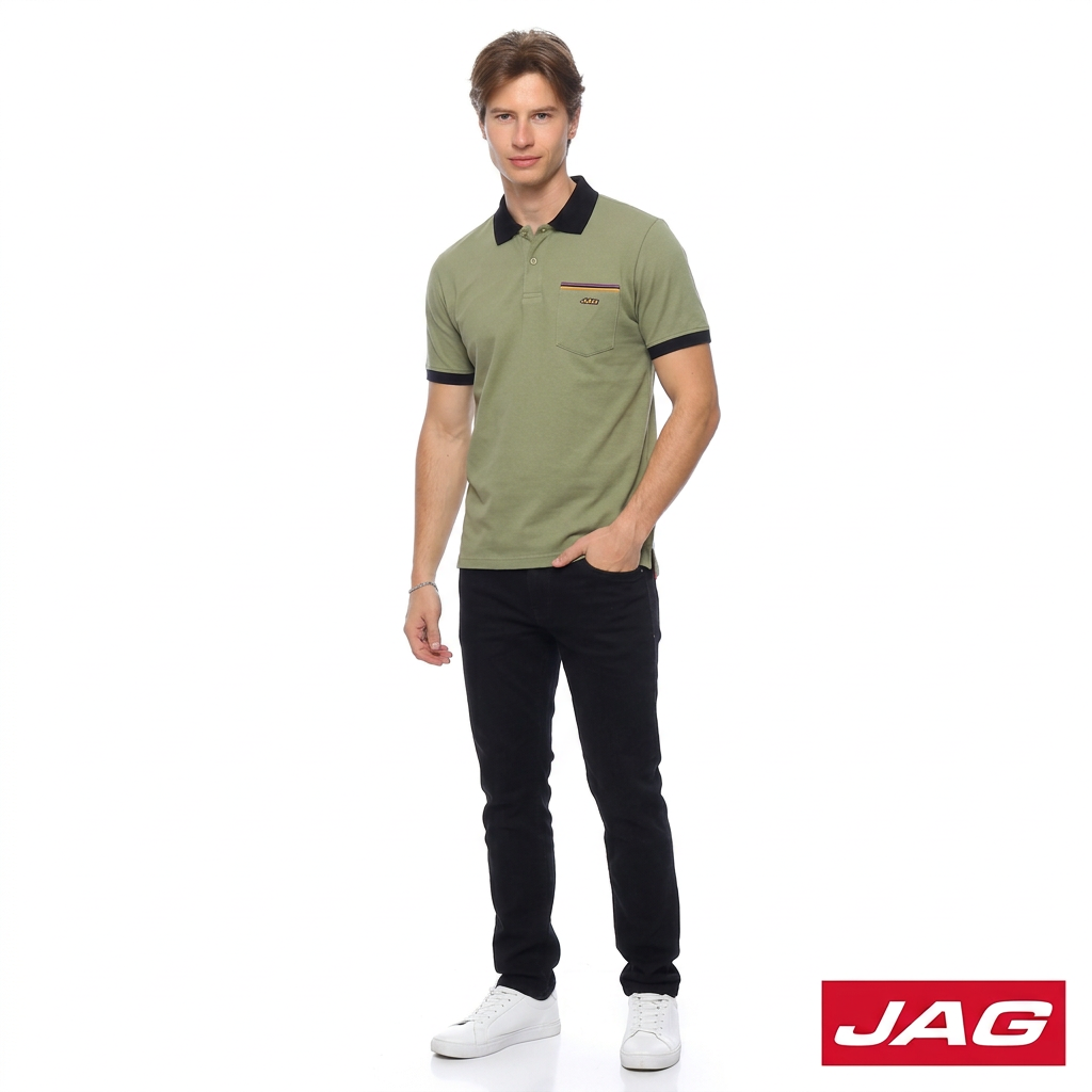 Jag Men's Polo Shirt American Vintage Fit 90GK3000