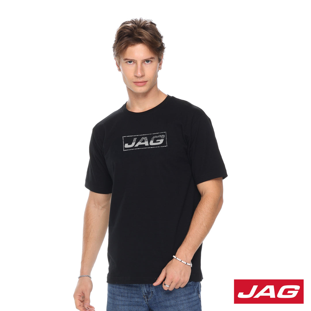 Jag Men's Round Neck Rugged Boxy Fit 3A052001