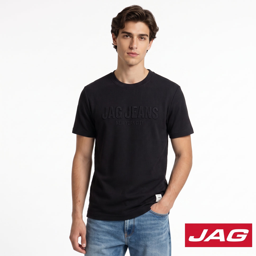 Jag Men’s Rugged Boxy Fit Basic Roundneck T-Shirt 32RB2001