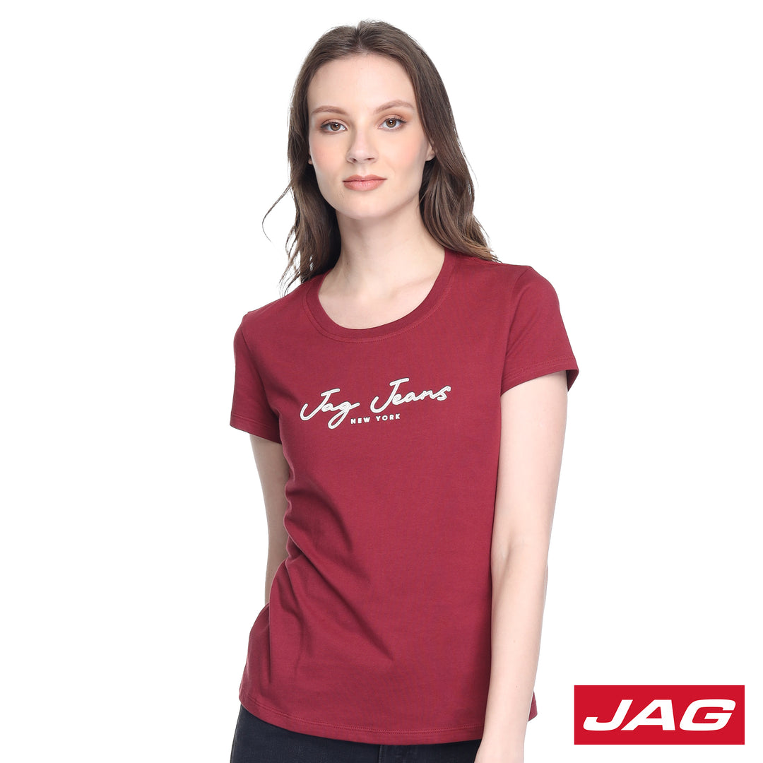 JAG Ladies Round Neck Graphic Tee 83RZ8000