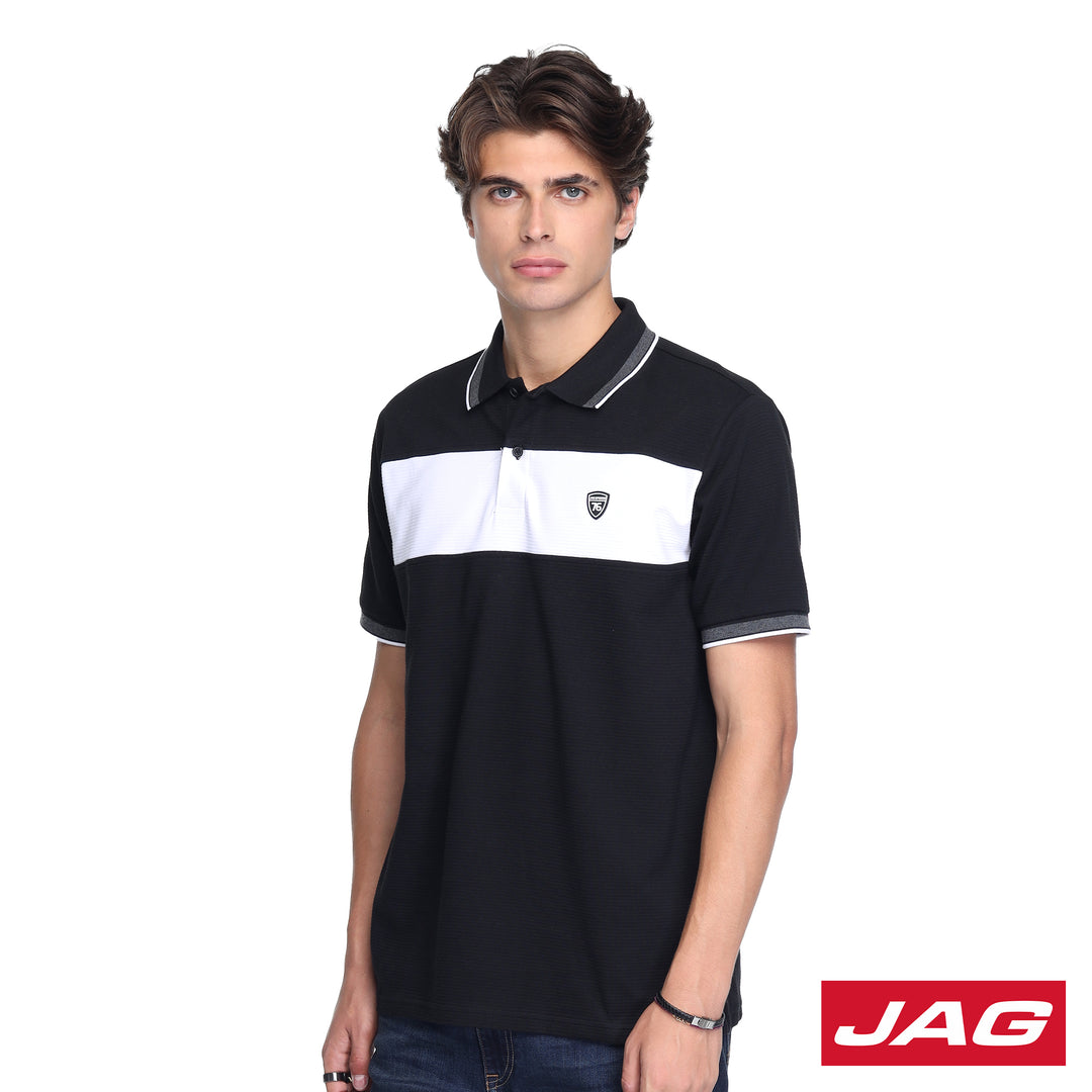 Jag Men's Polo Shirt American Vintage Fit Ottoman