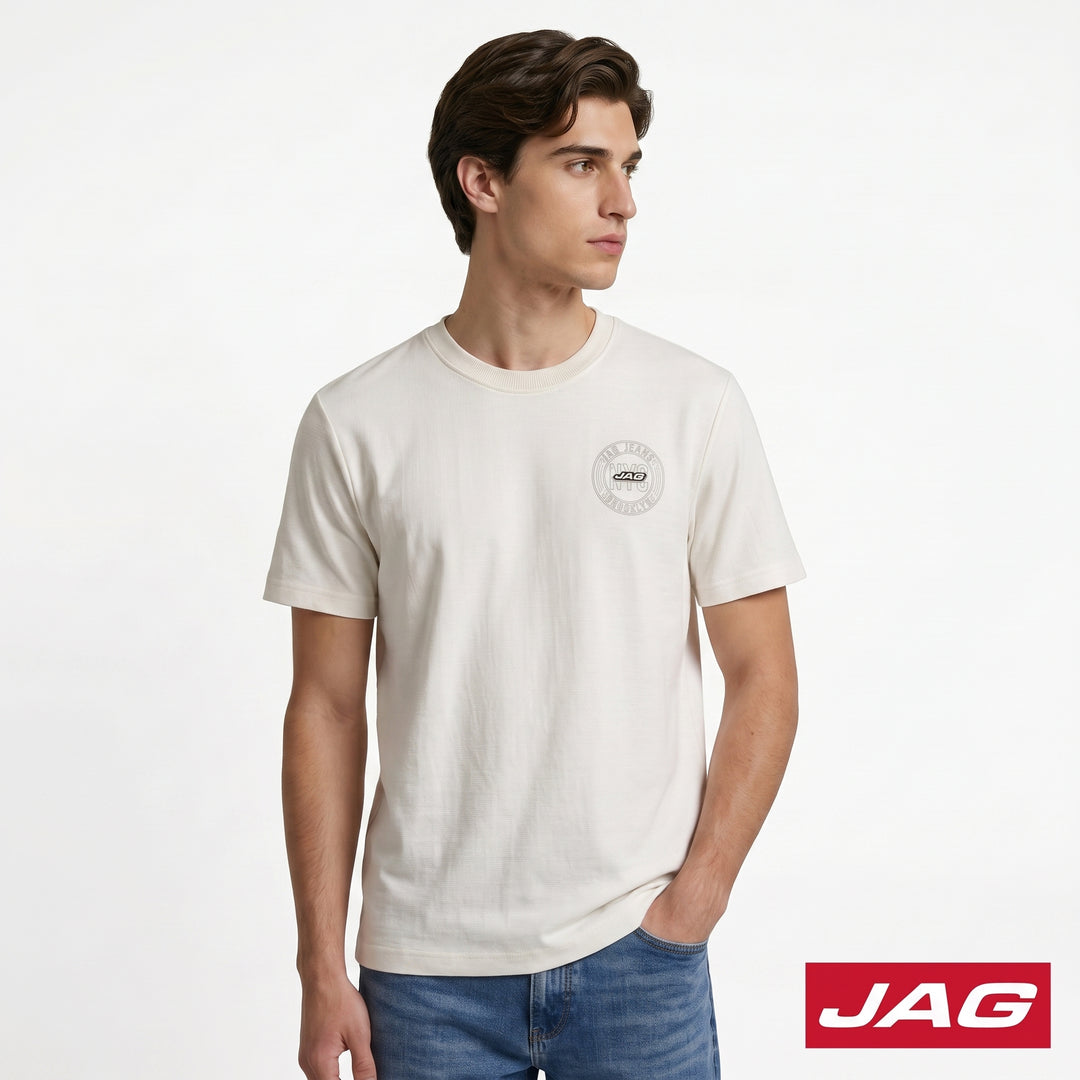 Jag Men’s Rugged Boxy Fit Roundneck T-Shirt 31CX2001