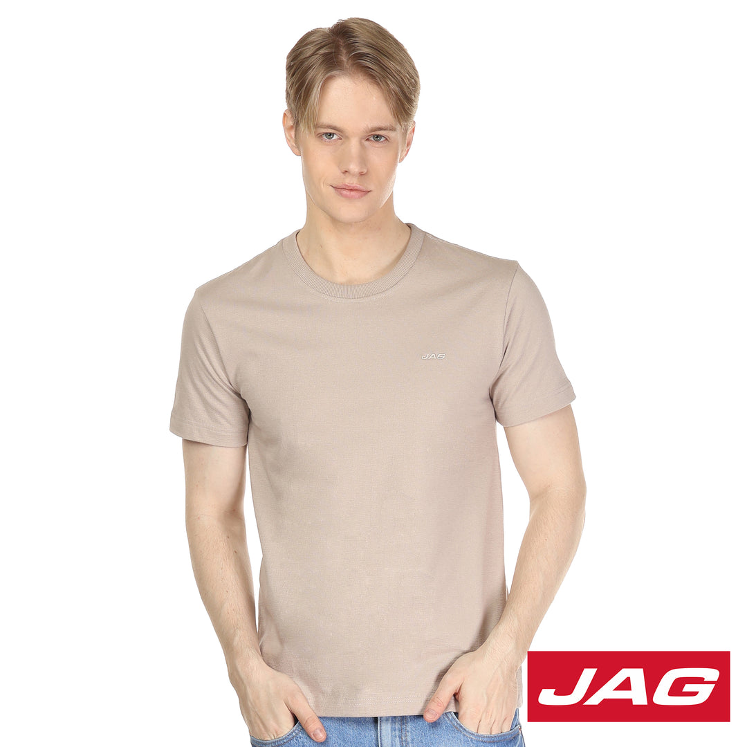 Jag Men's  Round Neck Rugged Boxy