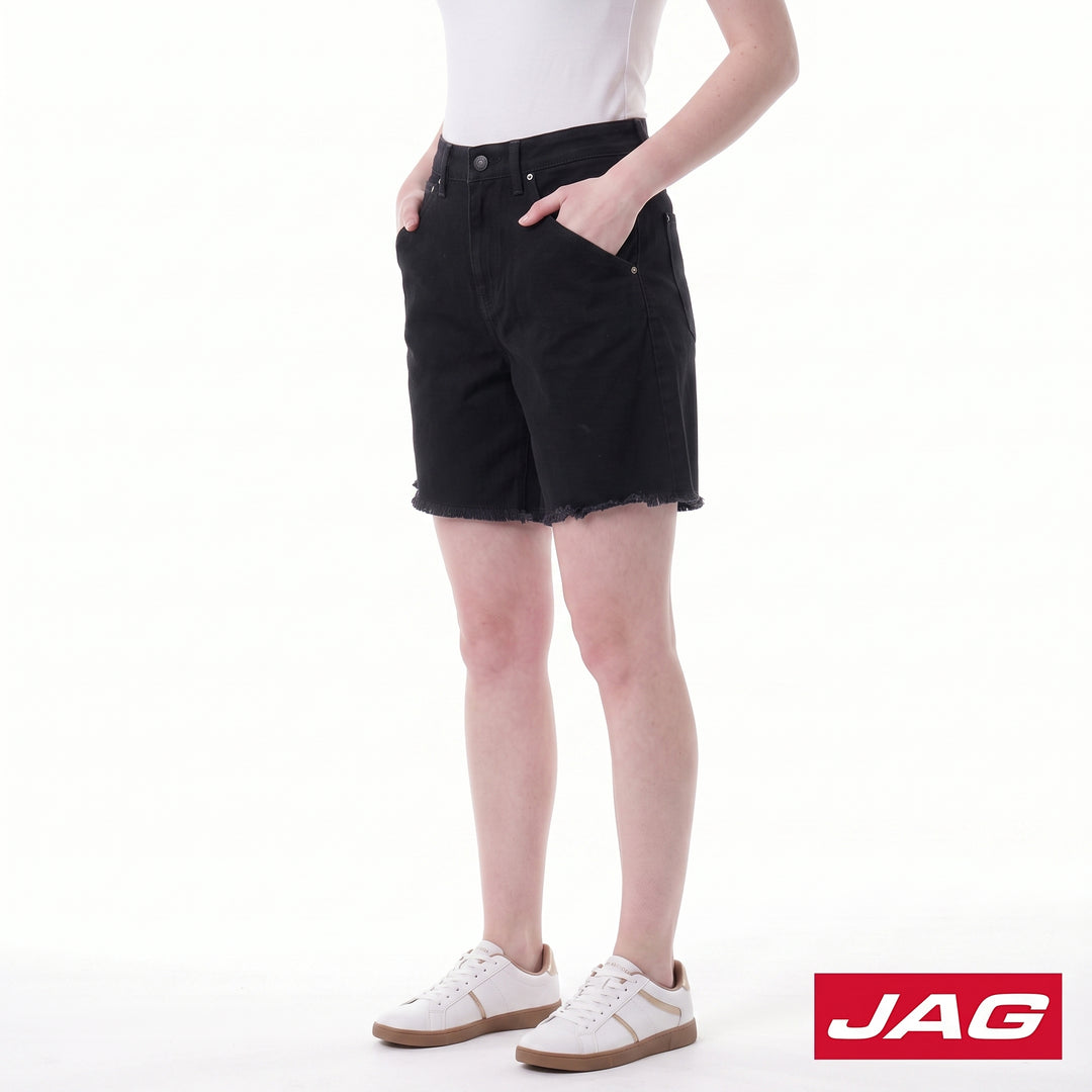 Jag Ladies High Waist Denim Jorts Classic 6" Shorts 2B7260K9