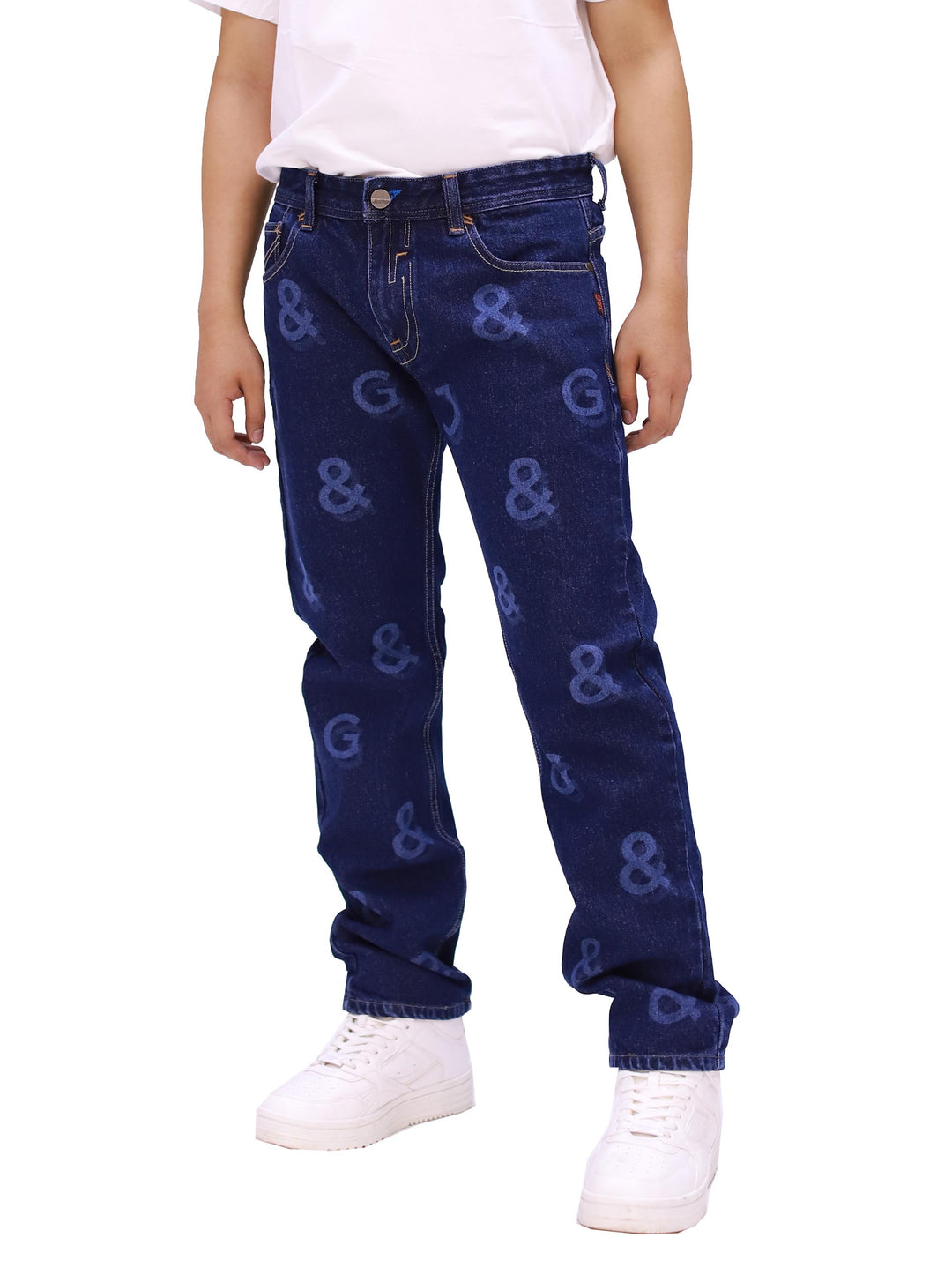 J&G Full Print Jeans